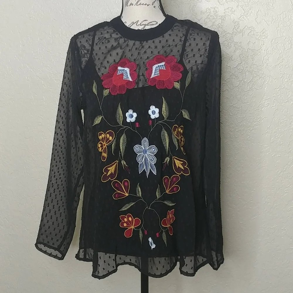 Philosophy Republic Clothing Floral Top and Tank Size XS